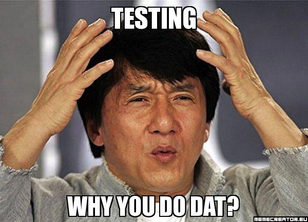 Why you do dat?